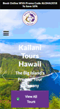 Mobile Screenshot of kailanitourshawaii.com